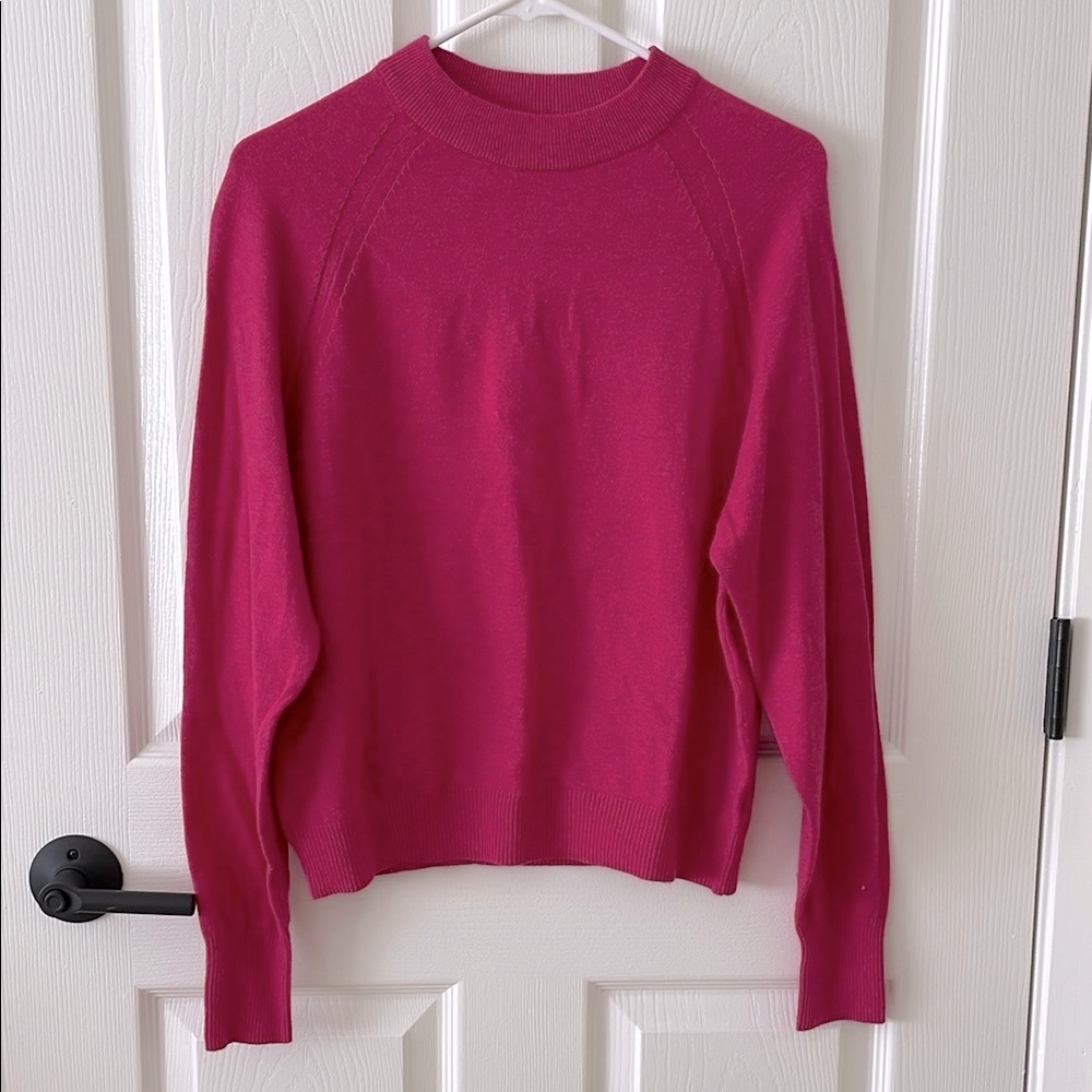 A new day Magenta Women's Sweater